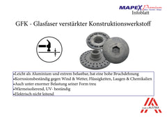 MAPEX Premium - Mäh - und Bürstenkopf "Made in Austria"